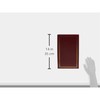 3-Ring Photo Album 300 Pockets Hold 4x6 Photos, Burgundy Red