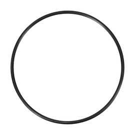 QUARKZMAN Nitrile Rubber Ring Repair 165 mm x 157 mm x 4 mm for Tap Plumbers Repair Seal Connection, Black