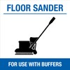 Mercer Industries 426036 Silicon Carbide Floor Sanding Disc, Cloth Back,