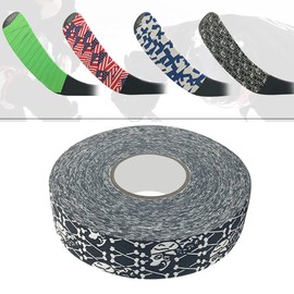 Tomotato Hockey Tape, 2.5cmx25m Hockey Protective Tape Cloth Tape Roll for Ice & Roller Hockey Stick & Handle Protector Sports Accessories(Human Skeleton)