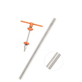 Enajucy Bike Headset Press Tool - Bicycle Headset Bearing Press-in Tool - Bike Headset Cup and Bottom Bracket Press Installer Accessories (Orange with 1 Thrust Bearing)