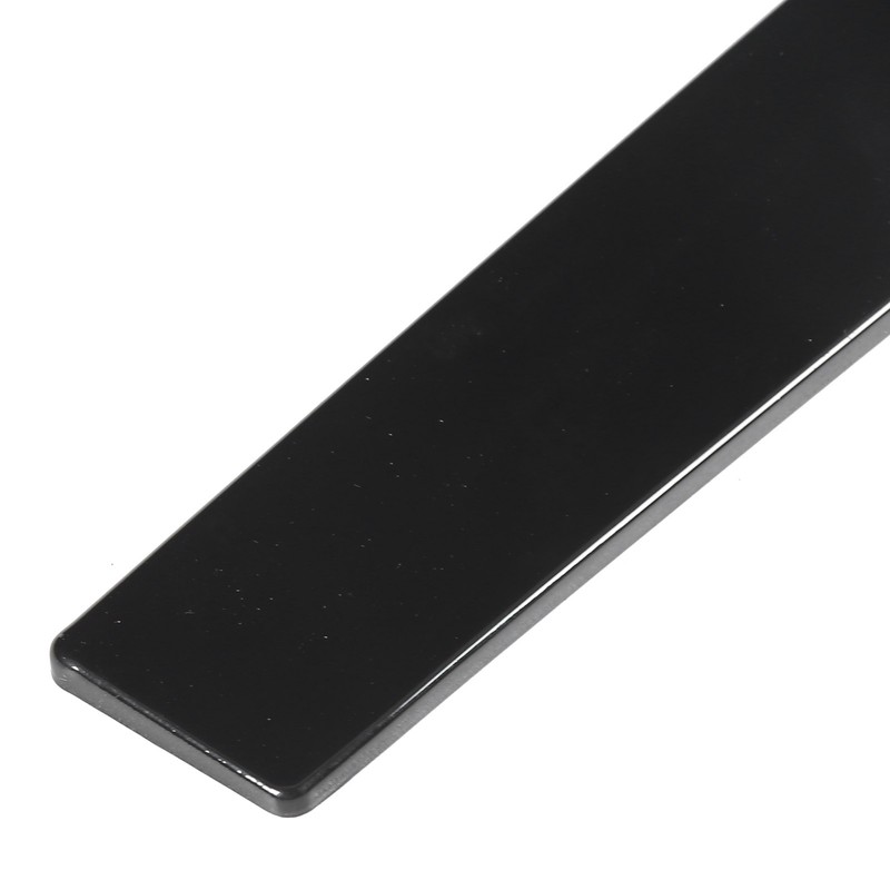 2PCS Rear Window Side Trim Gloss Black ABS Replacement for
