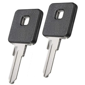 Udele-Store - 2PCS Motorcycle Ignition Key Blank For Harley-Davidson Sportster 1200 883 Black