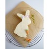 Dr. Oetker Riesen-Ausstecher/Backrahmen Hase aus der Serie Goldiges Ostern, Keks-,