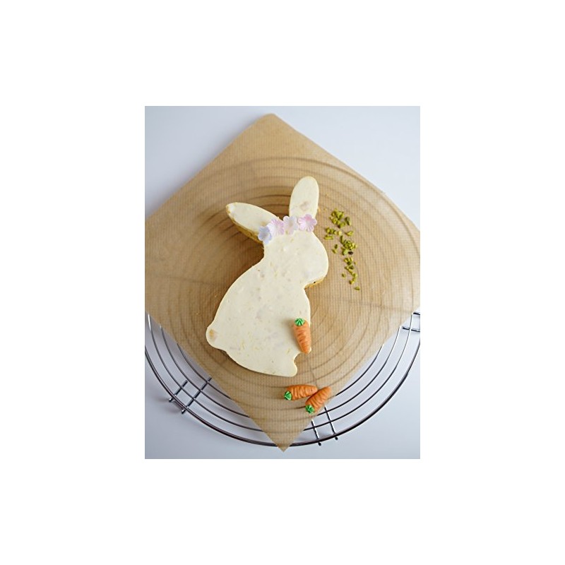 Dr. Oetker Riesen-Ausstecher/Backrahmen Hase aus der Serie Goldiges Ostern, Keks-,