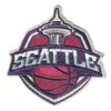 Smc Store Seattle City Logo Patch Embroidery Basketball Fan Favorite