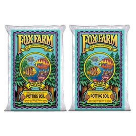FoxFarm Ocean Forest Potting Soil, 1.5cu ft (Pack of 2) - Light, Aerated Texture, Designed for All Container Plants - pH Adjusted for Optimal Nutrient Uptake, Effectively Retains Moisture