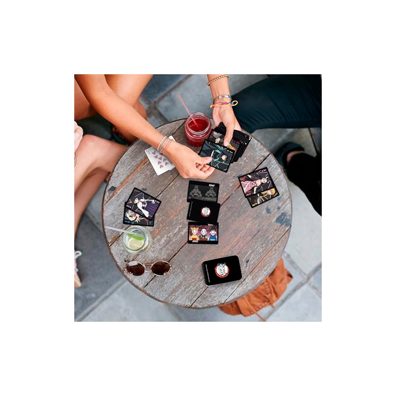 ABYSTYLE - Demon Slayer Game with 54 Cards