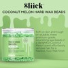 Sliick Perlas de Cera Dura Coconut Melon, Depilación Suave para