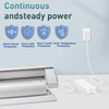 24V White Power Cord Compatible with Silhouette Cameo 5 4