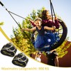 Swing attachment, hammock attachment, hammock suspension mounting set, hanging chair