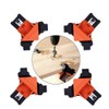 YFFSFDC Corner Clamp Woodworking Ruler DIY Tool Right Angle 90