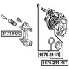 Febest 1675-211R Brake Caliper Repair Kit