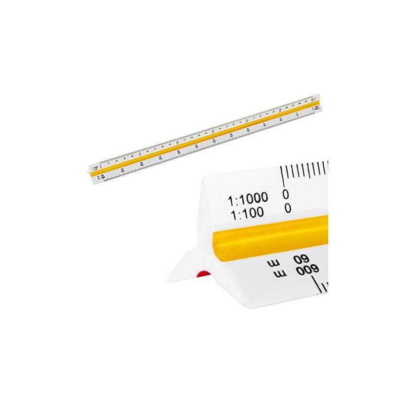 Triangular Ruler for Architects Landscape Architects Engineers