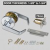 HISAFE Passage Commercial Door Locks Heavy Duty Grade 2 Lever,