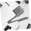 FOMIYES Semi Automatic Hair Dye Comb with Roller Teeth Light
