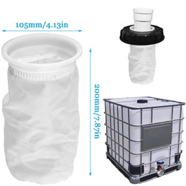 TYFYH IBC Filter, IBC Tank Accessories, IBC Nylon Filter, IBC Replacement Filter, IBC Rainwater Tanks, IBC Tank Accessories for DN75 Filter Set, Pack of 2