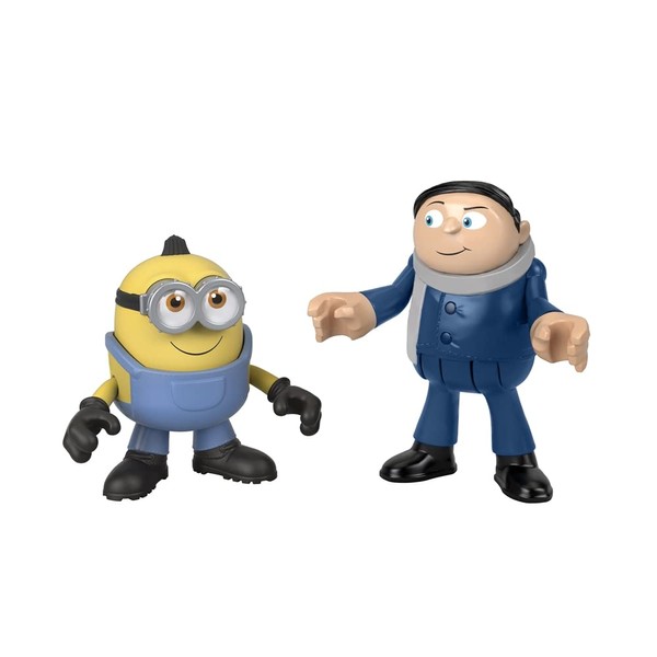 Imaginext Fisher-Price Collectible Characters Inspired by Minions The Rise of Gru - Otto & Gru Figures