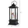 DRomance Snowman Music Snow Globe Lantern with Timer Battery Operated
