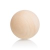 10 x Natural Wooden Craft Wood Balls 20mm