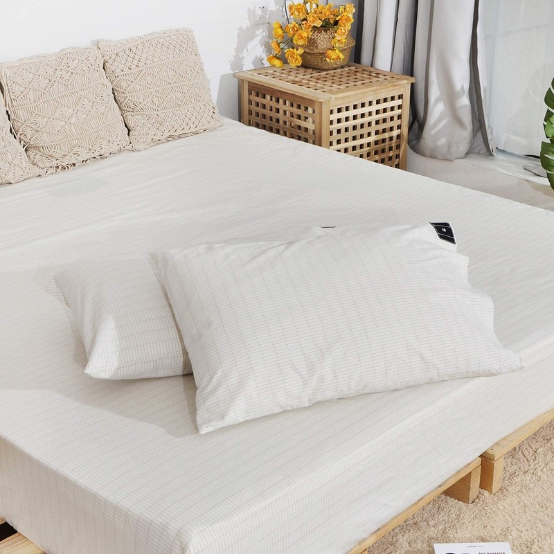Grounding Pillowcase Silver Conductive Grounding Mat for Better Sleep Safe