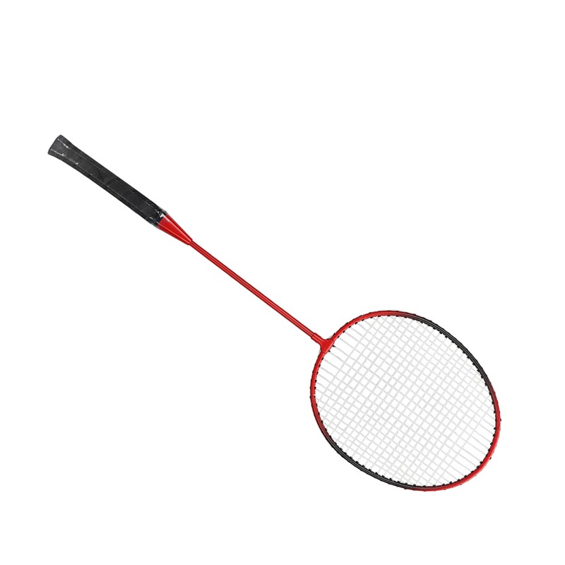 LEIJIAER Badminton Racket Offensive Iron Alloy Lightweight Comfortable Grip Sports