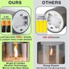 VENTA Flickering Flameless Candles With Remote Control - Led Candles