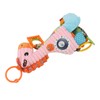Infant Stroller Rattle Bell with Teether Mirror Cute Giraffe Plush