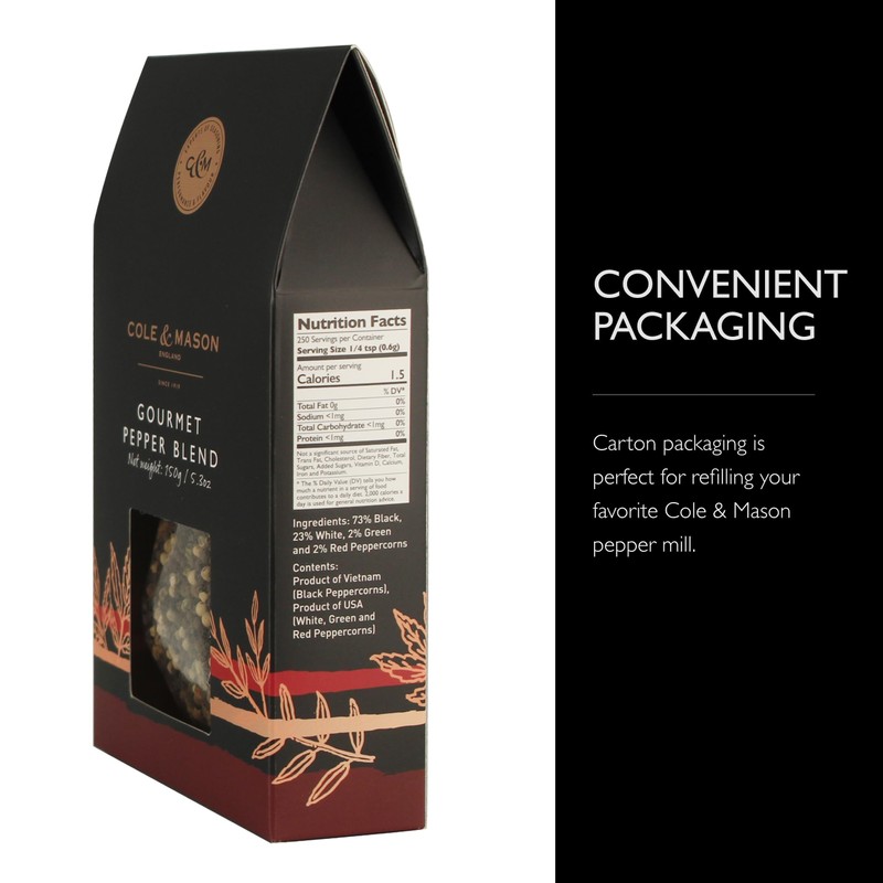 Cole & Mason Gourmet Spice Refill Box - Pairs Well