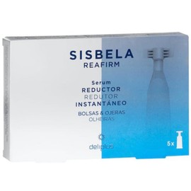 Sisbela Reafirm Instant Reducing Serum for Bags and Dark Circles - Box of 5 units of 2 ml (10 ml). Deliplus. Avoid sensitive skin