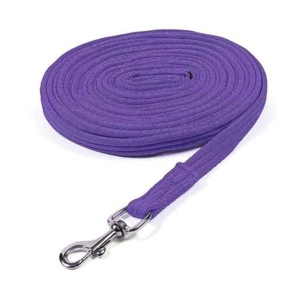 Shires Soft Feel Lunge Line Purple