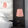 DOITOOL Pleat Lamp Shade,3.5 5.5 Bottom x 4.9 High,Small Table