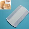 White Double Sided Nit Fine Tooth Head Lice Hair Combs