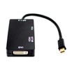 HDSUNWSTD Mini Displayport to HDMI/DVI/VGA Adapter Converter Cable, 3-in-1 Mini