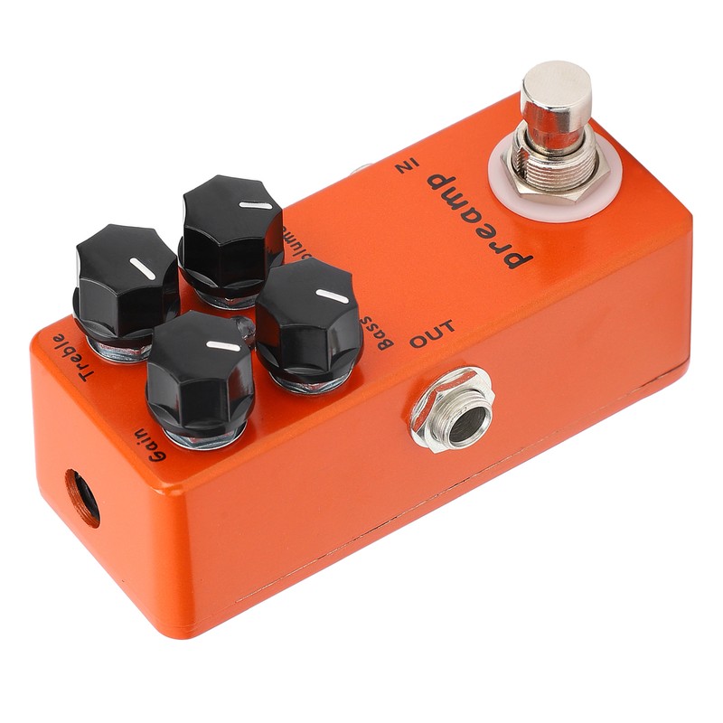 Preamp Guitar Effect Pedal Override B Box True Bypass Instrument