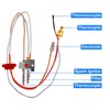 Upgrade Pilot and Igniter Assembly Replacement Kit SP20075,for Natural Gas