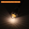 MECCANIXITY 1.5V/0.3A E10 Mini Light Bulbs, 25Pcs Miniature Screw Bulbs