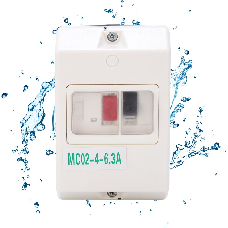 Motor Protection Switch ABS Waterproof IP55 Load Conversion Circuit Breaker
