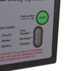 Break Away system with LED Test Battery Meter Trailer Box