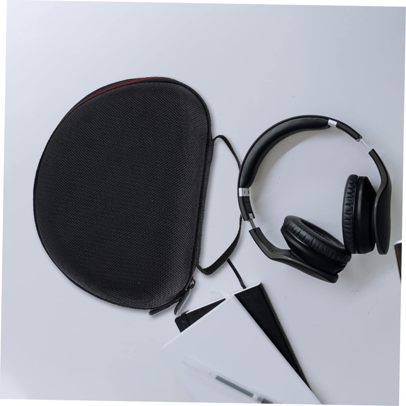 STOBAZA Headset Storage Case Protective Box for Over-Ear Headphones Carrying