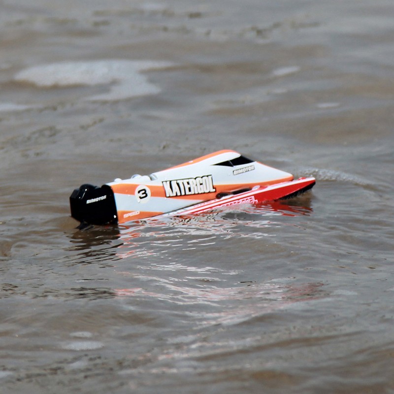 RC 2.4GHz Remote Control 4 Channel Mini Boat Racing Speedboat