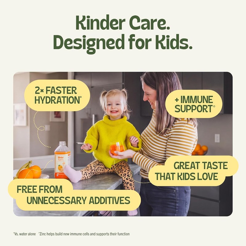 KinderLyte Advanced Electrolyte Solution for Kids and Adults - Hydration