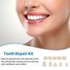 Dental Temporary Tooth Cap Crown Veneers Front Back Anterior and