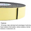 High Density Foam Insulation Tape Adhesive, Seal, Doors, Weatherstrip, Waterproof,