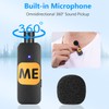 ME Wireless Lavalier Microphone for Android Phone Mini Noise Cancellation