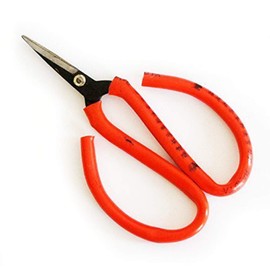 NO 4 Small Red Heavy Duty Fabric/Garden/Wire Scissors 5''