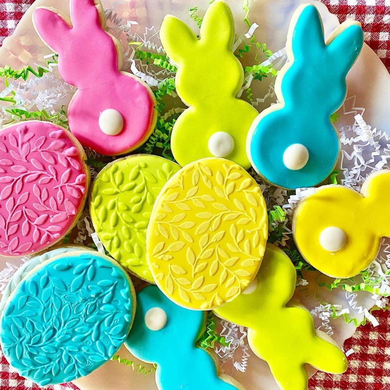 Easter Cookie Cutter Set - 6 Piece Easter Bunny and