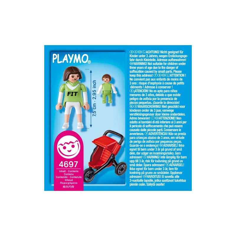 PLAYMOBIL 4697 Special Mama mit Baby-Jogger