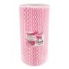 SHD009 Anti-Bacterial Counter Cloth Roll Thick, Pink, 60 Cut