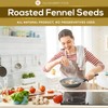 TAJ Roasted Fennel Seeds, Roasted Saunf, 7oz (200g)